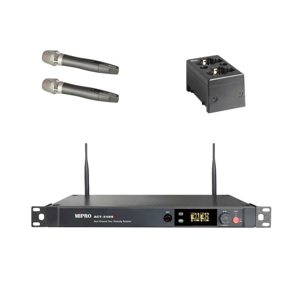 ACT-2489 ACT-24HC*2 MP-80*1 無線麥克風系統
