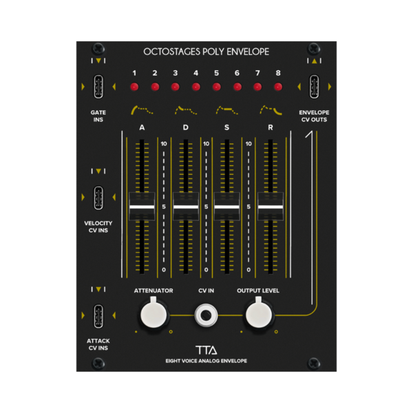 Tiptop Audio ART 系列 OCTOSTAGES Envelope 模組 - Envelope