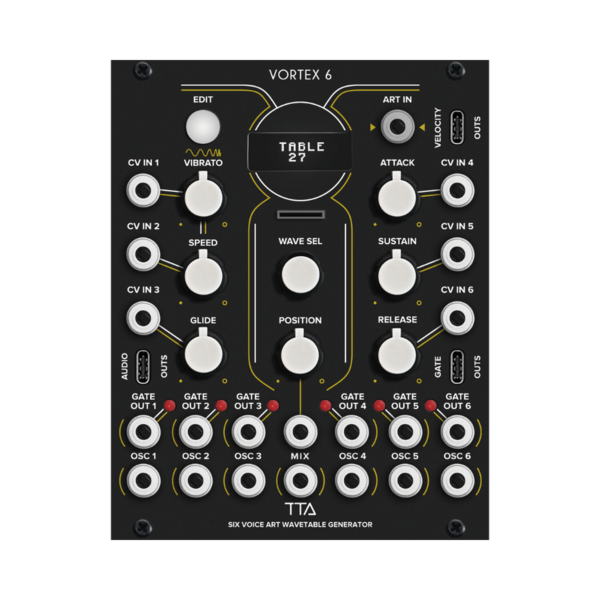Tiptop Audio ART 系列 Vortex 6 WAVETABLE OSC 模組 - VCO