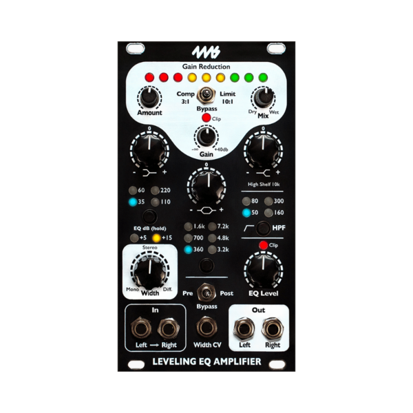 4ms  Leveling EQ Amplifier (LEQA) 模組 - Effects