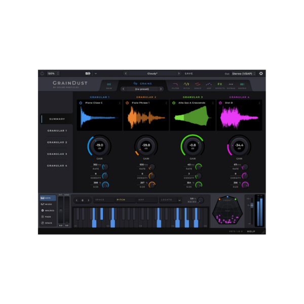 Sound Particles GrainDust Perpetual 粒子合成器 音源軟體 Plugin (下載版) - 音源軟體 Plugin 