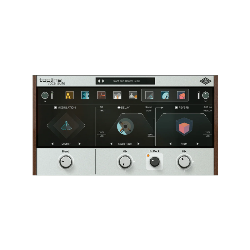 UAD Topline Vocal Suite 人聲效果器 Plugin (下載版)