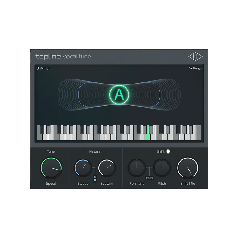 UAD Topline Vocal Tune 人聲音準校正 效果器 Plugin (下載版)