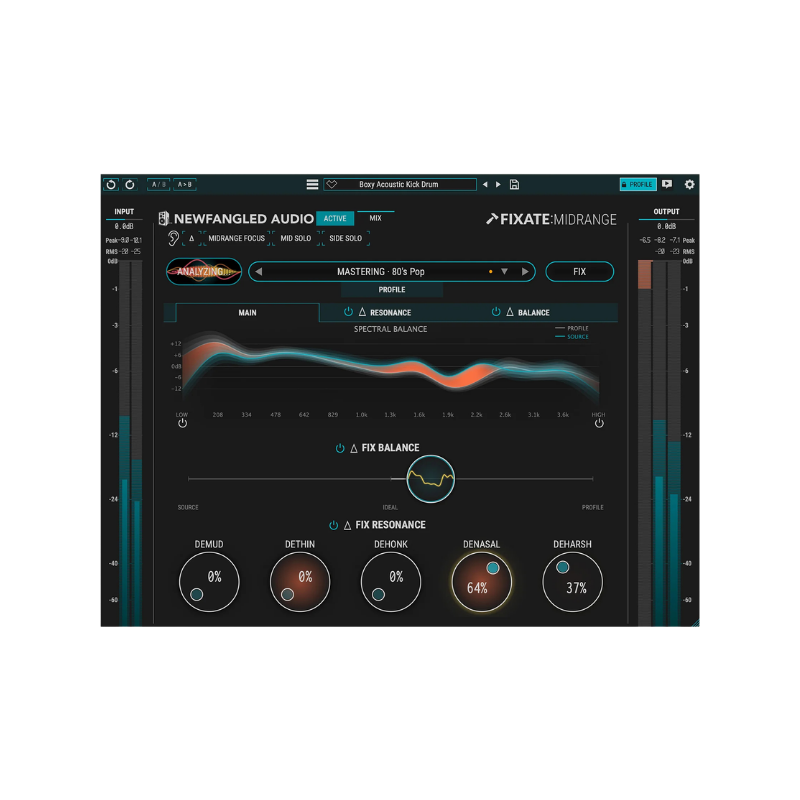 Eventide Newfangled Fixate:Midrange 中頻智慧修正處理 效果器 Plugin (下載版) - 產品圖片 1