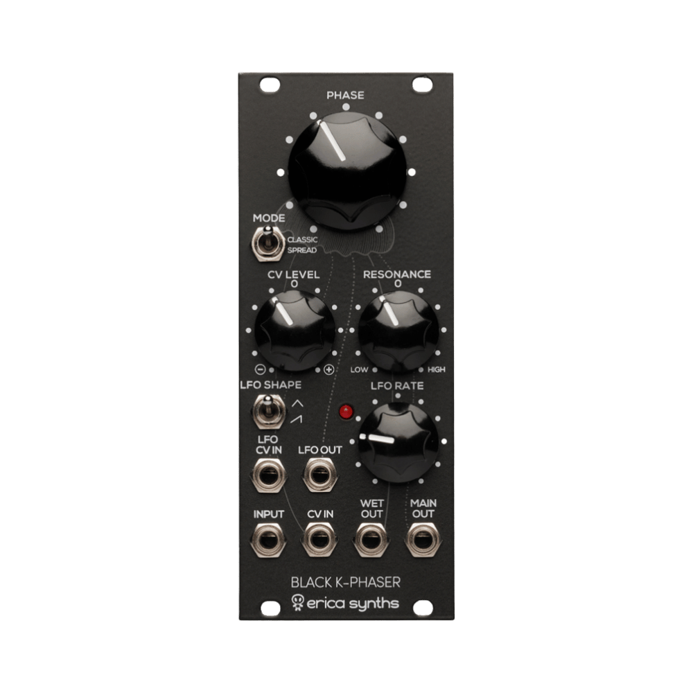 Erica Synths Black K-Phaser 效果器模組 - 產品圖片 1