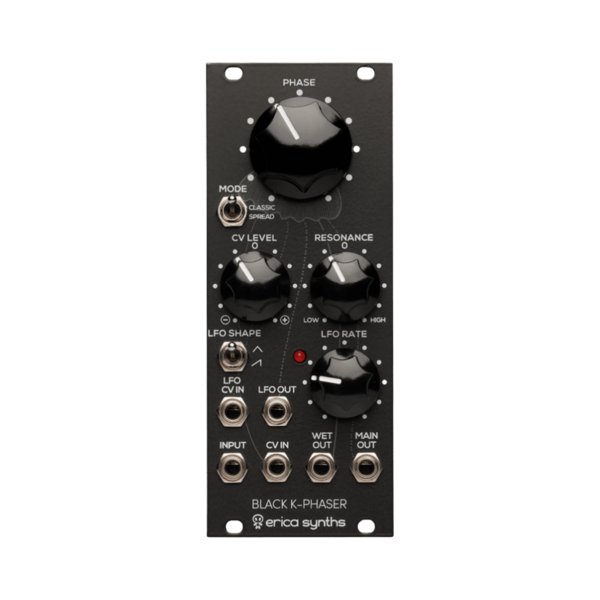 Erica Synths Black K-Phaser 效果器模組 - Waveshaper