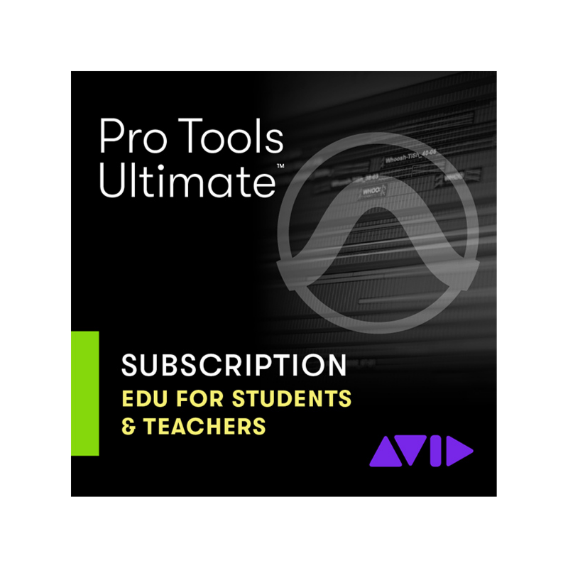Pro Tools Ultimate Subscription EDU 音樂製作軟體 新用戶一年期訂閱制 教育版 (下載版)