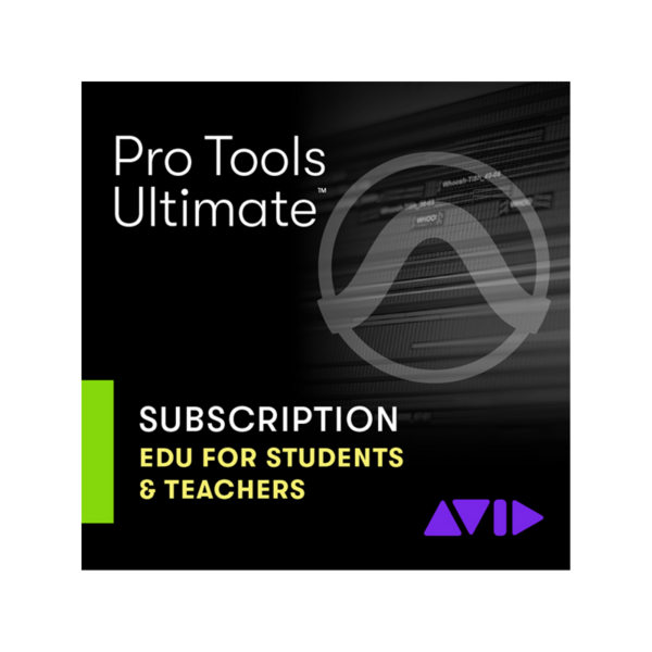 Avid Pro Tools Ultimate Subscription EDU 音樂製作軟體 新用戶一年期訂閱制 教育版 (下載版) - 教育版軟體