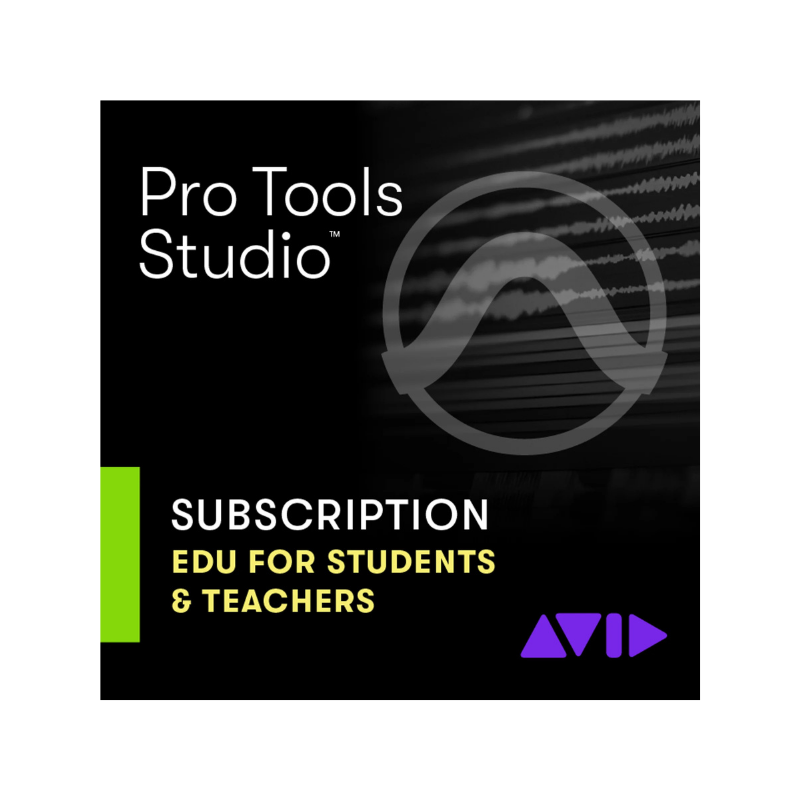 Avid Pro Tools Studio Subscription 音樂製作軟體 新用戶一年期訂閱制 教育版 (下載版) - 產品圖片 1
