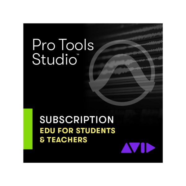 Avid Pro Tools Studio Subscription 音樂製作軟體 新用戶一年期訂閱制 教育版 (下載版) - 教育版軟體