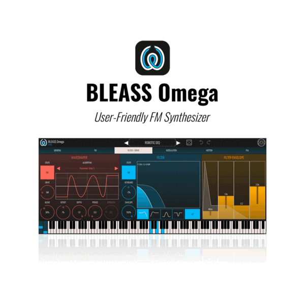BLEASS Omega FM 合成器 Plugin (下載版) - 音源軟體 Plugin 