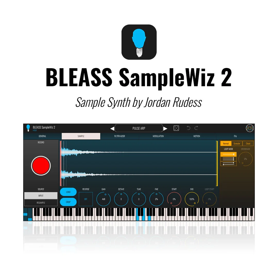 BLEASS SampleWiz 2 取樣合成器 Plugin (下載版) - 主圖