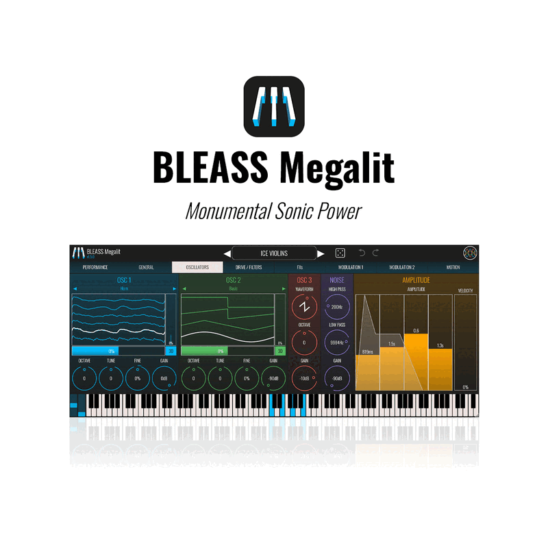 Megalit 複音合成器 Plugin (下載版)