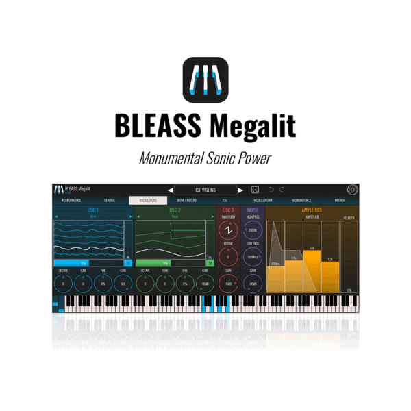 BLEASS Megalit 複音合成器 Plugin (下載版) - 音源軟體 Plugin 