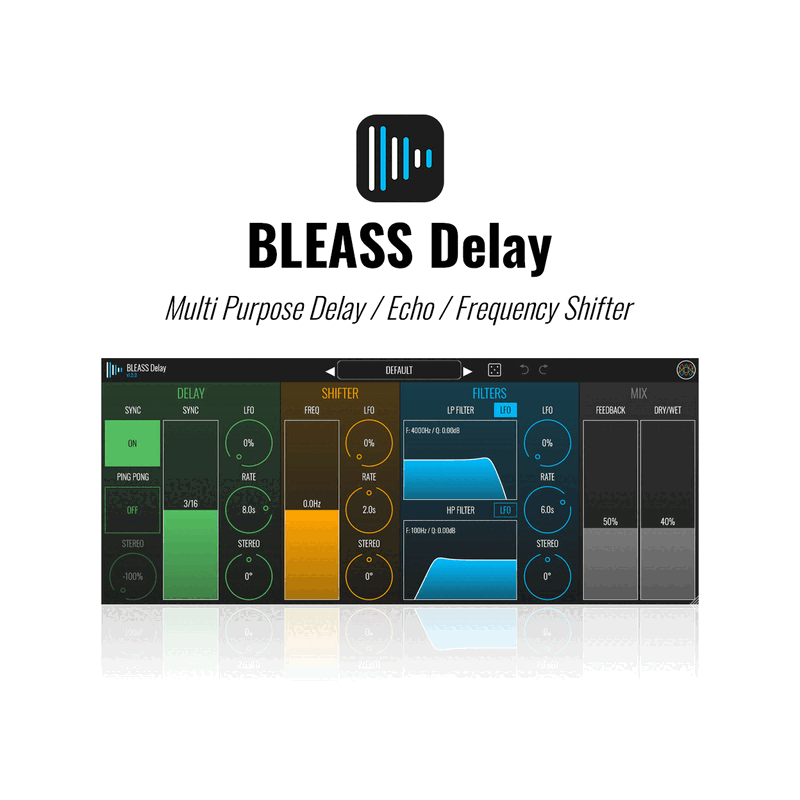 Delay 延遲效果器 Plugin (下載版)