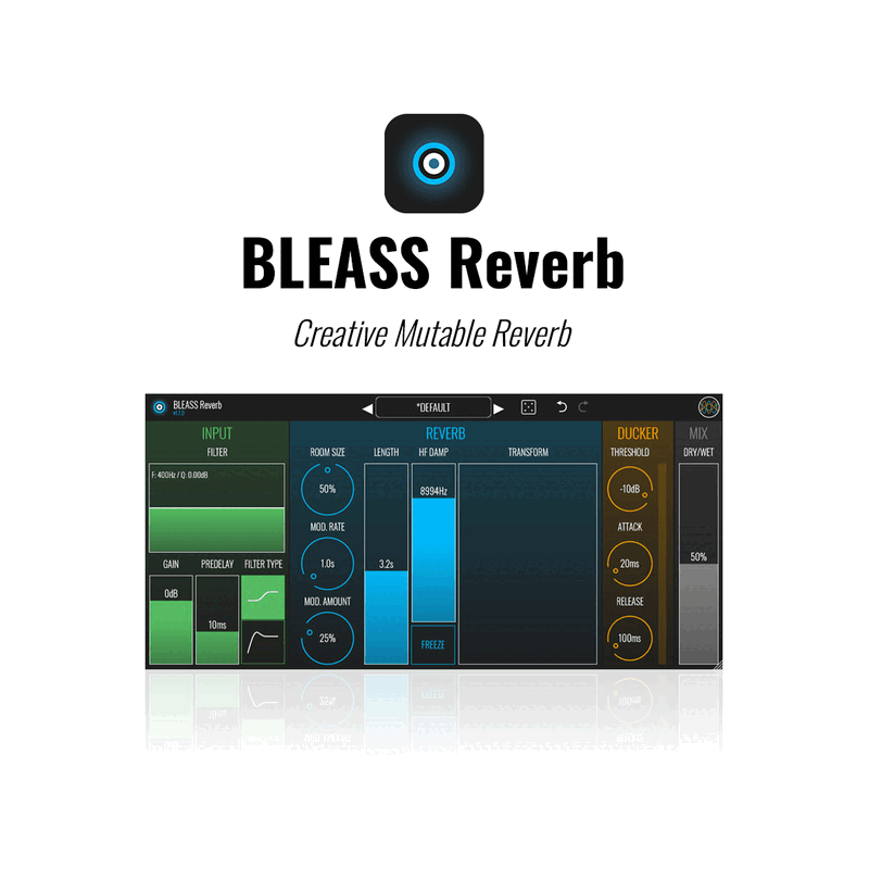 Reverb 效果器 Plugin (下載版)