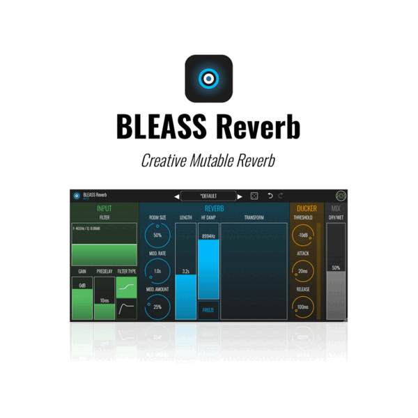 BLEASS Reverb 殘響效果器 Plugin (下載版) - 效果器軟體 Plugin