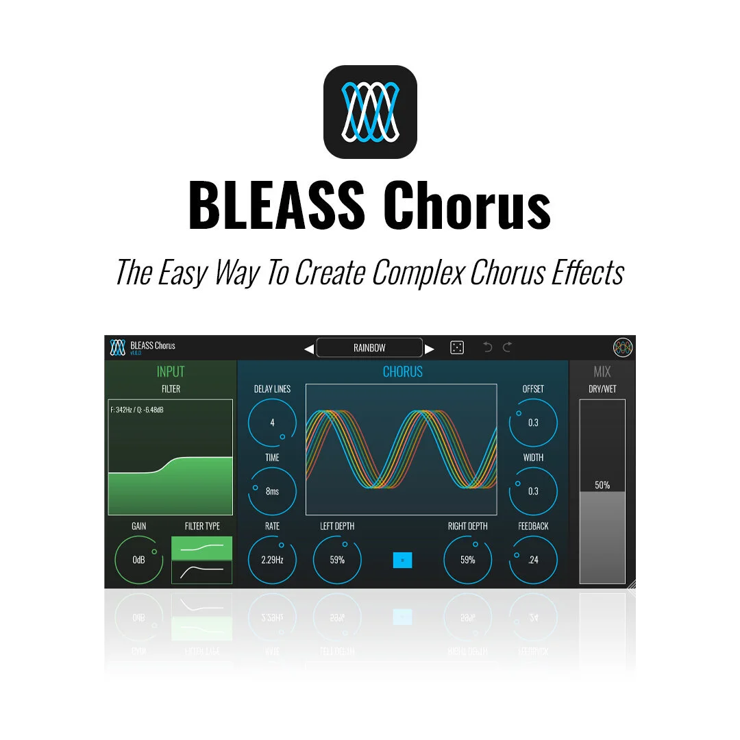 BLEASS Chorus 合唱效果器 Plugin (下載版) - 主圖