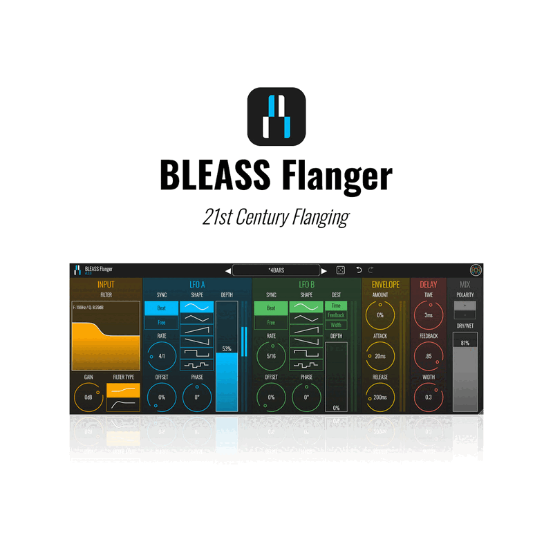Flanger 鑲邊效果器 Plugin (下載版)