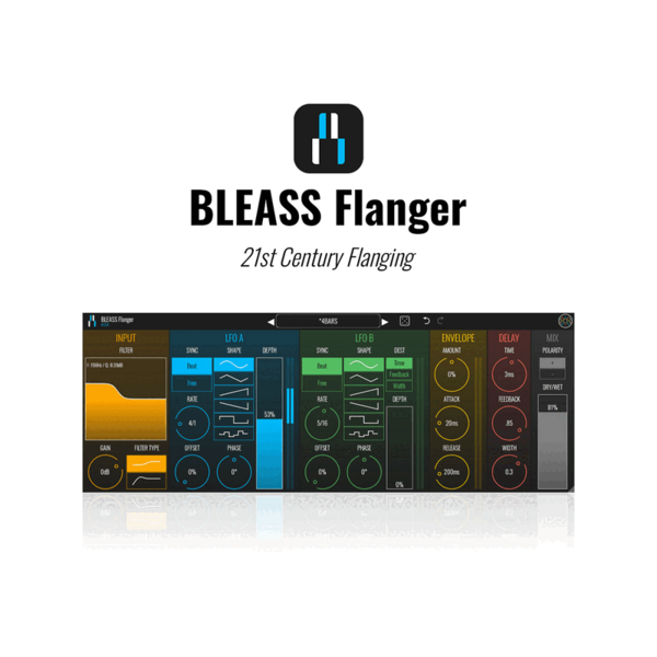 BLEASS Flanger 鑲邊效果器 Plugin (下載版) - 效果器軟體 Plugin