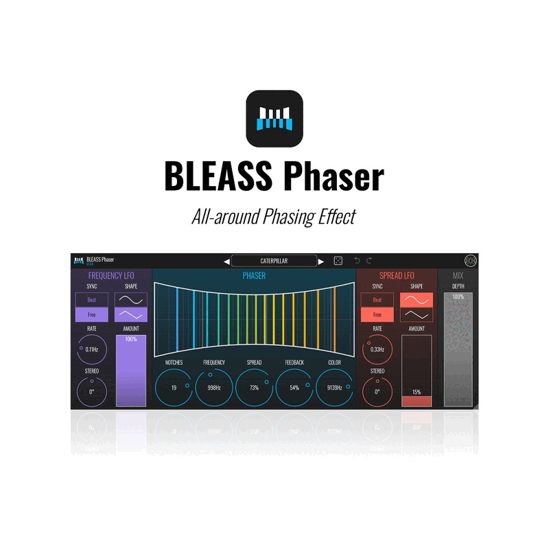 Phaser 相位效果器 Plugin (下載版)