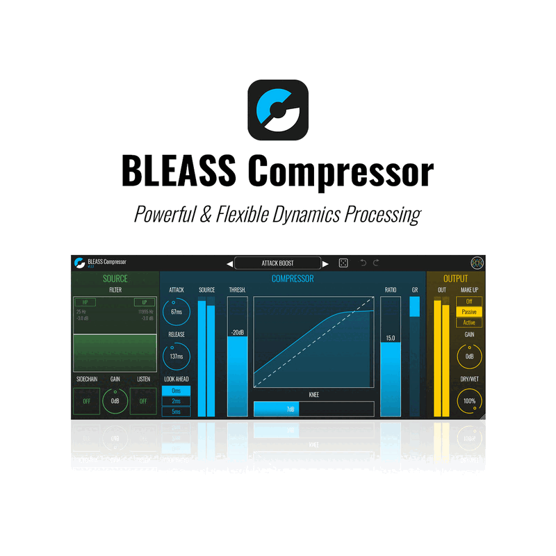 Compressor 效果器 Plugin (下載版)