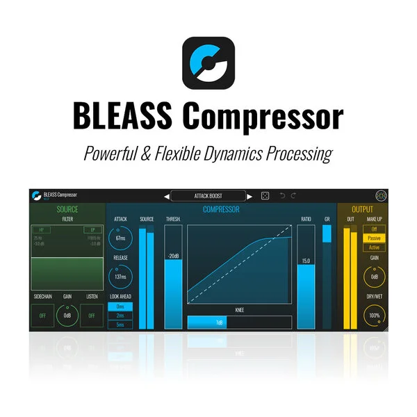 BLEASS Compressor 壓縮器效果器 Plugin (下載版)