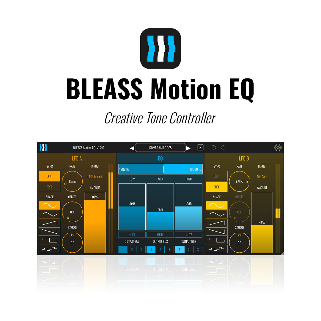 Motion EQ 動態調變等化器 Plugin (下載版)