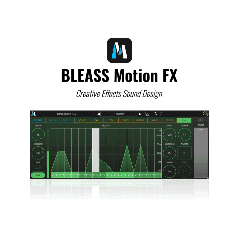 Motion FX 動態序列多重效果器 Plugin (下載版)