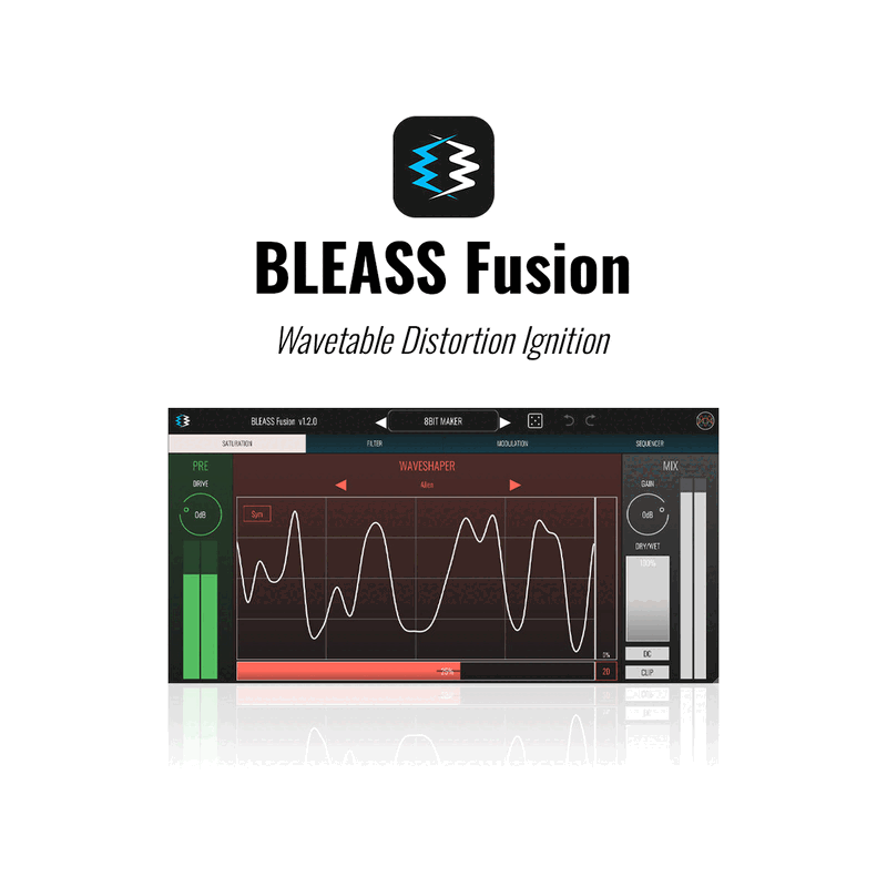 Fusion 波表失真效果器 Plugin (下載版)