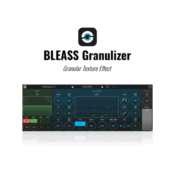 BLEASS Granulizer 顆粒紋理效果器 Plugin (下載版) - 效果器軟體 Plugin