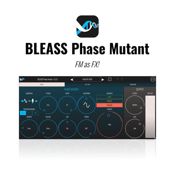 BLEASS Phase Mutant FM 相位失真效果器 Plugin (下載版) - 效果器軟體 Plugin