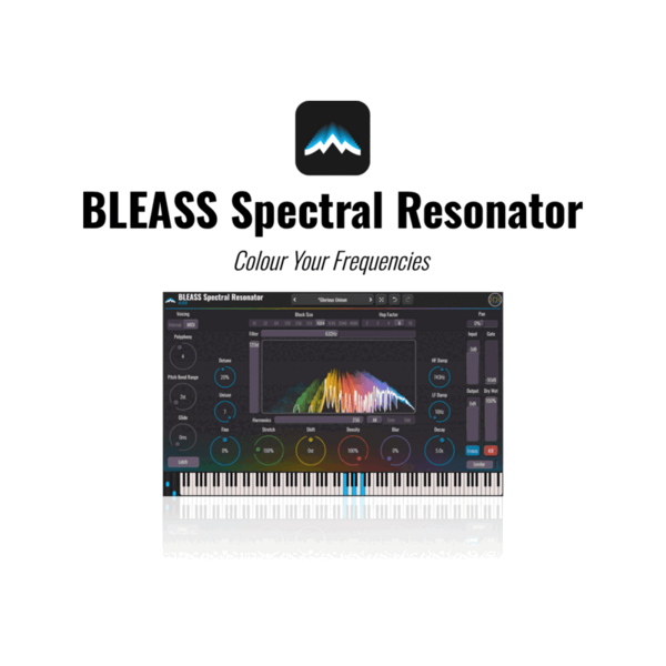BLEASS Spectral Resonator 頻譜共振效果器 Plugin (下載版) - 效果器軟體 Plugin