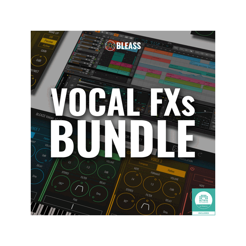Vocal Bundle 人聲處理效果器 Plugin 套組 (下載版)