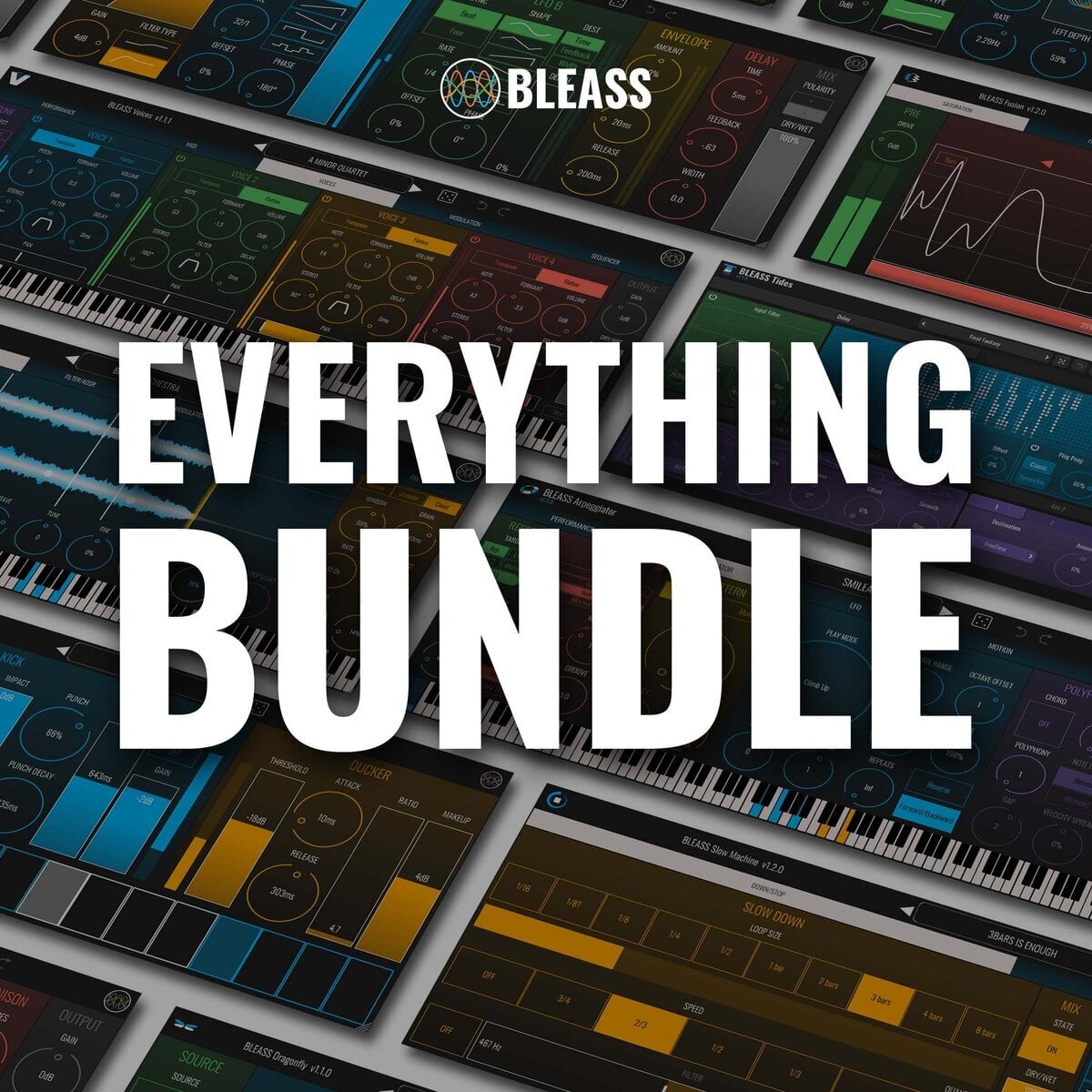 EVERYTHING Bundle 全系列 26 款 Plugin + 42 組音色包套組 (下載版)