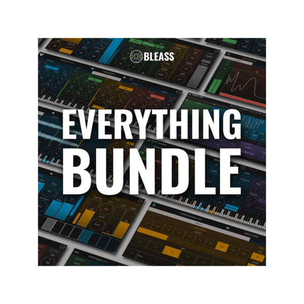 BLEASS EVERYTHING Bundle 全系列 26 款 Plugin + 42 組音色包套組 (下載版) - 軟體套組 Bundles