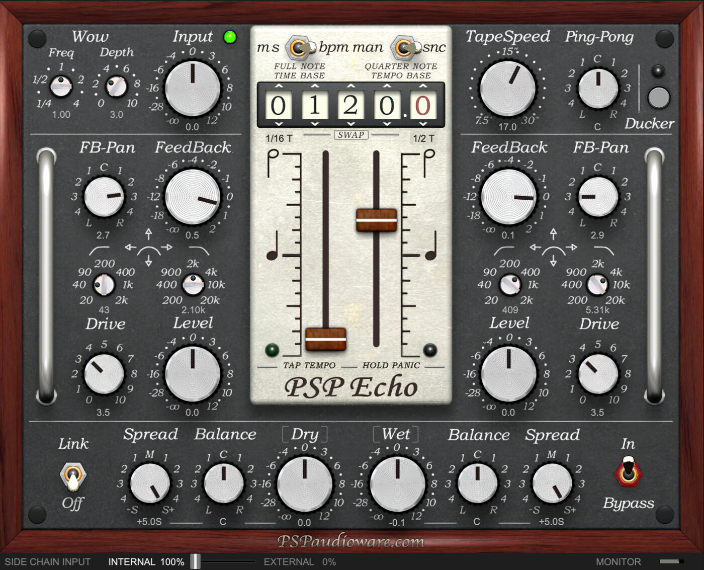 PSP Audioware Echo 高音質回音延遲效果器 Plugin (下載版) - 產品圖片 1