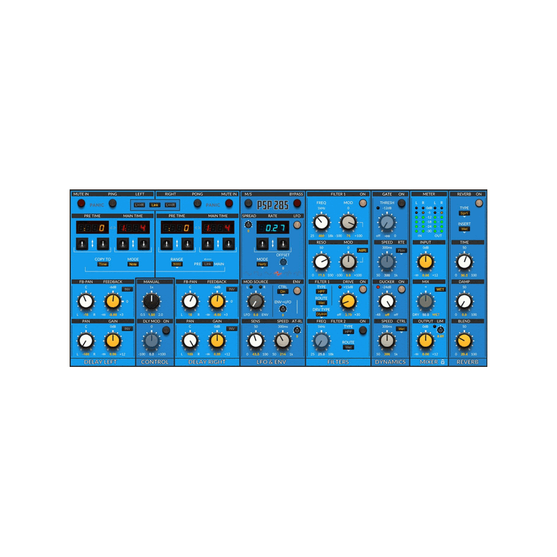 285 半模組化延遲機 Plugin (下載版)