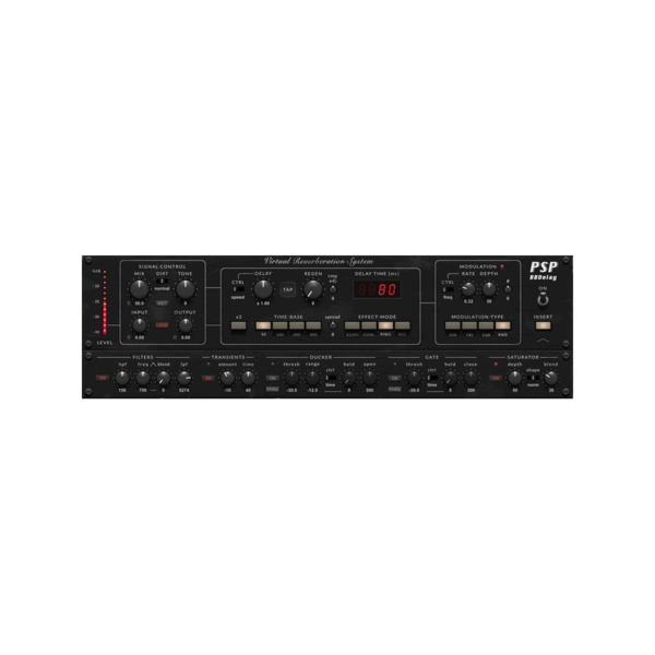 PSP Audioware BBDelay 類比 BBD 延遲 / 空間效果器 Plugin (下載版) - 效果器軟體 Plugin