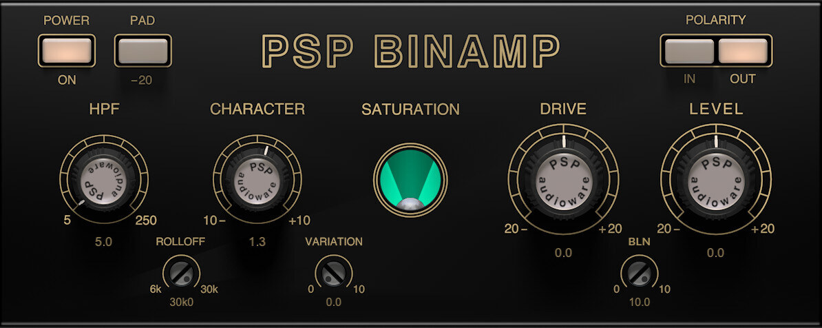 BinAmp A 類三極管前級效果器 Plugin (下載版)