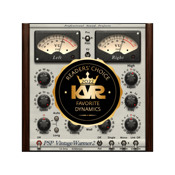 PSP Audioware VintageWarmer 2 類比壓縮 / 限幅效果器 Plugin (下載版) - 效果器軟體 Plugin