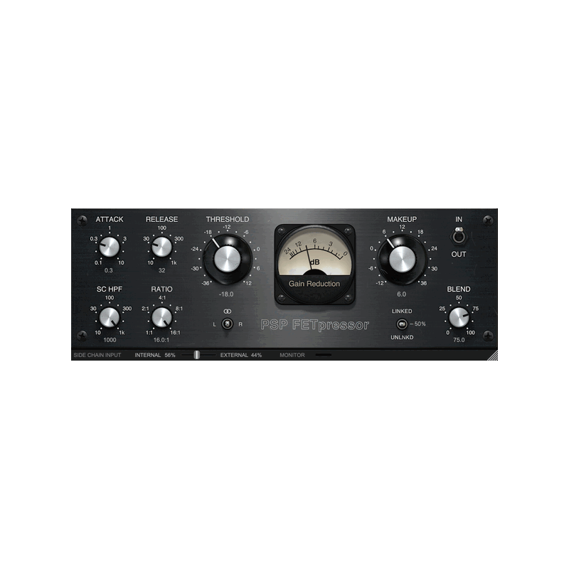 PSP Audioware FETpressor FET 壓縮器 Plugin (下載版) - 產品圖片 1
