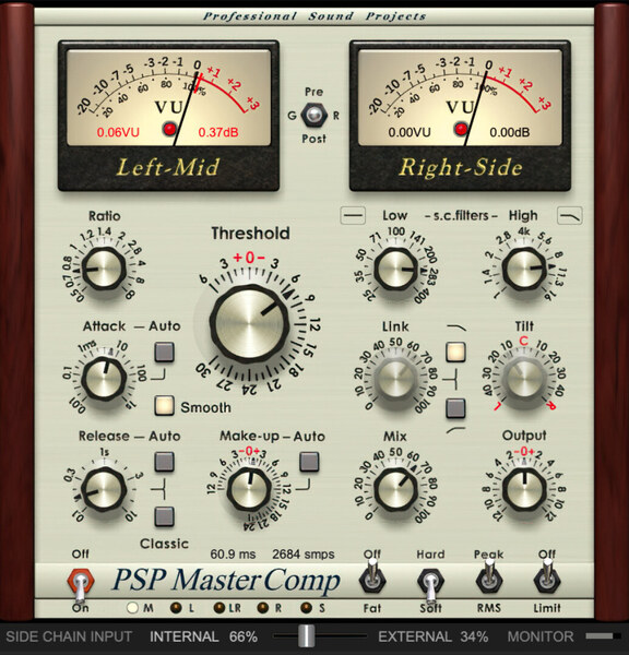 PSP Audioware MasterComp 高傳真母帶壓縮器 Plugin (下載版) - 效果器軟體 Plugin