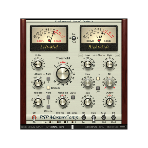 PSP Audioware MasterComp 高傳真母帶壓縮器 Plugin (下載版) - 效果器軟體 Plugin