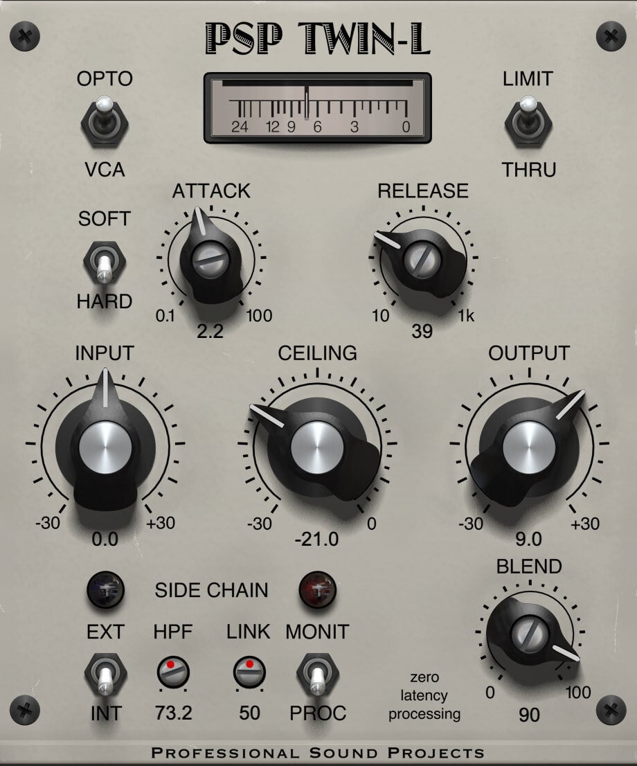 Twin-L 雙演算法經典限幅器 Plugin (下載版)