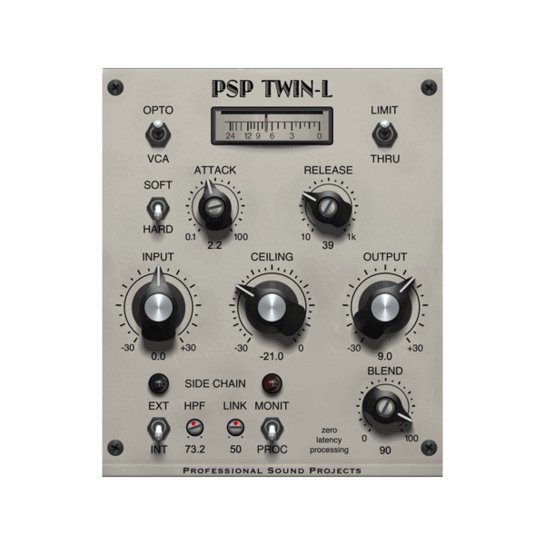 PSP Audioware Twin-L 雙演算法經典限幅器 Plugin (下載版) - 效果器軟體 Plugin
