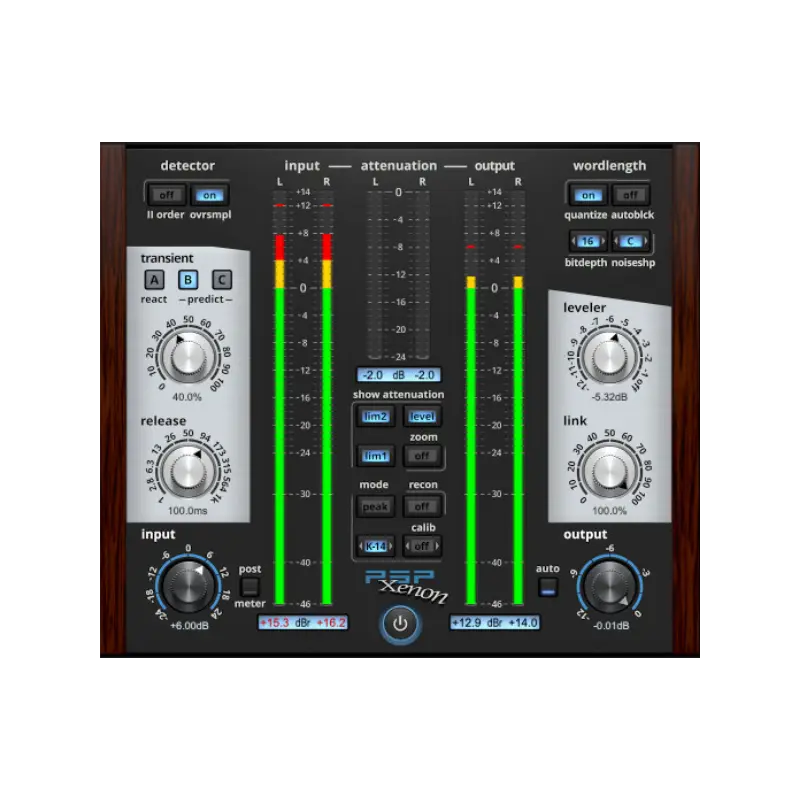 PSP Audioware Xenon Limiter 效果器 Plugin (下載版) - 主圖