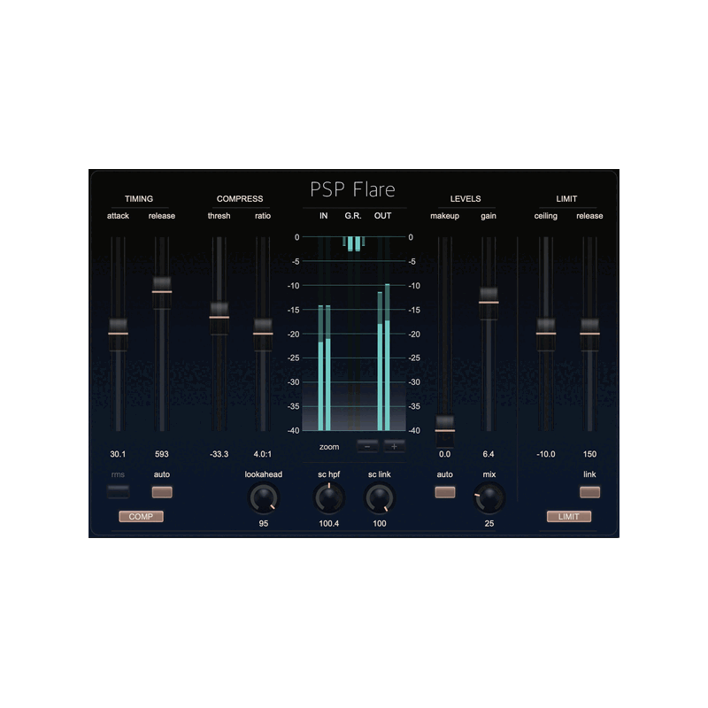 Flare 心理聲學壓縮器 Plugin (下載版)