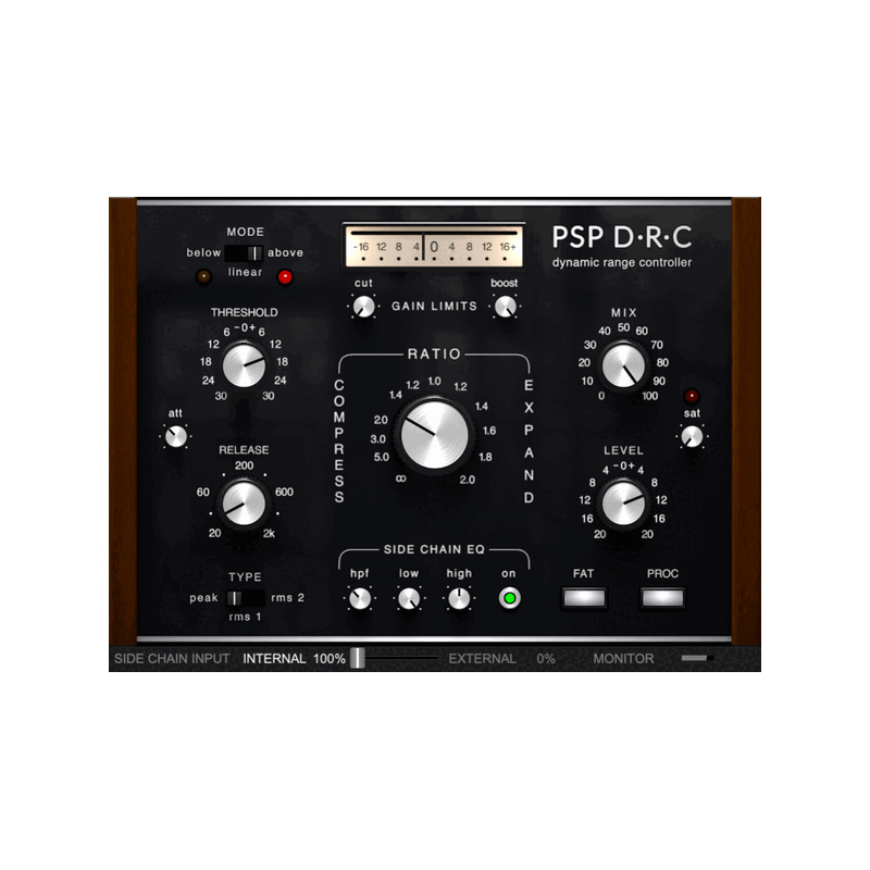 PSP Audioware DRC 動態範圍控制器 Plugin (下載版) - Main Image