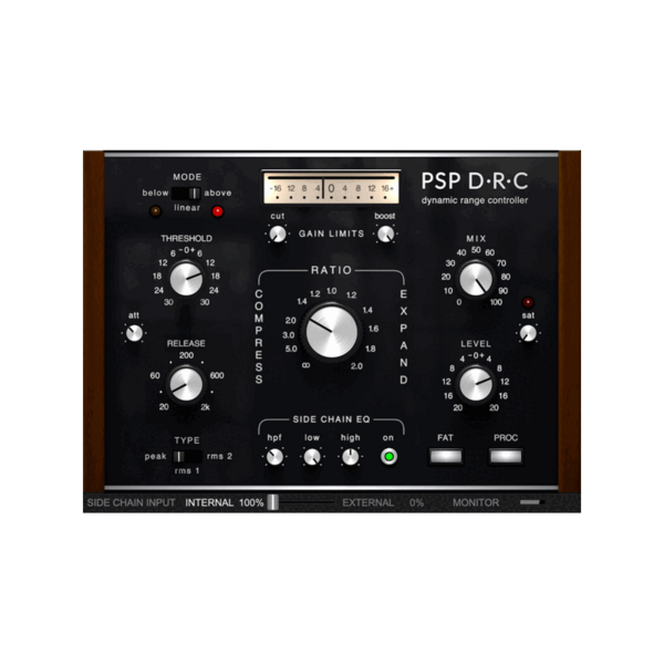 PSP Audioware DRC 動態範圍控制器 Plugin (下載版) - 效果器軟體 Plugin